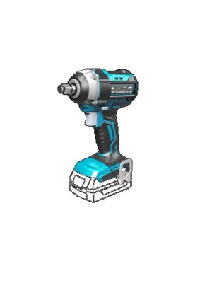 Klucz udarowy DEDRA DED7146 bezszczotkowy 1/2", akumulatorowy 18V